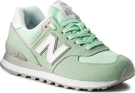 New Balance Obuwie damskie WL574ESM zielone r. 36 1 2 WL574ESM Ceny i opinie Ceneo.pl