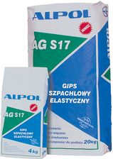 Zdjęcie ALPOL AG S17 Gips szpachlowy elastyczny 20kg - Wrocław