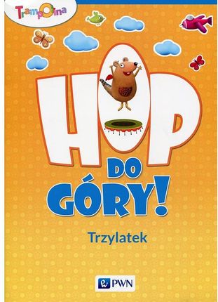 Trampolina Hop,do góry! Trzylatek. Teczka