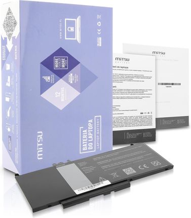 Mitsu Bateria Dell Latitude E5450, E5550 - 7.4V (BCDEE5550)