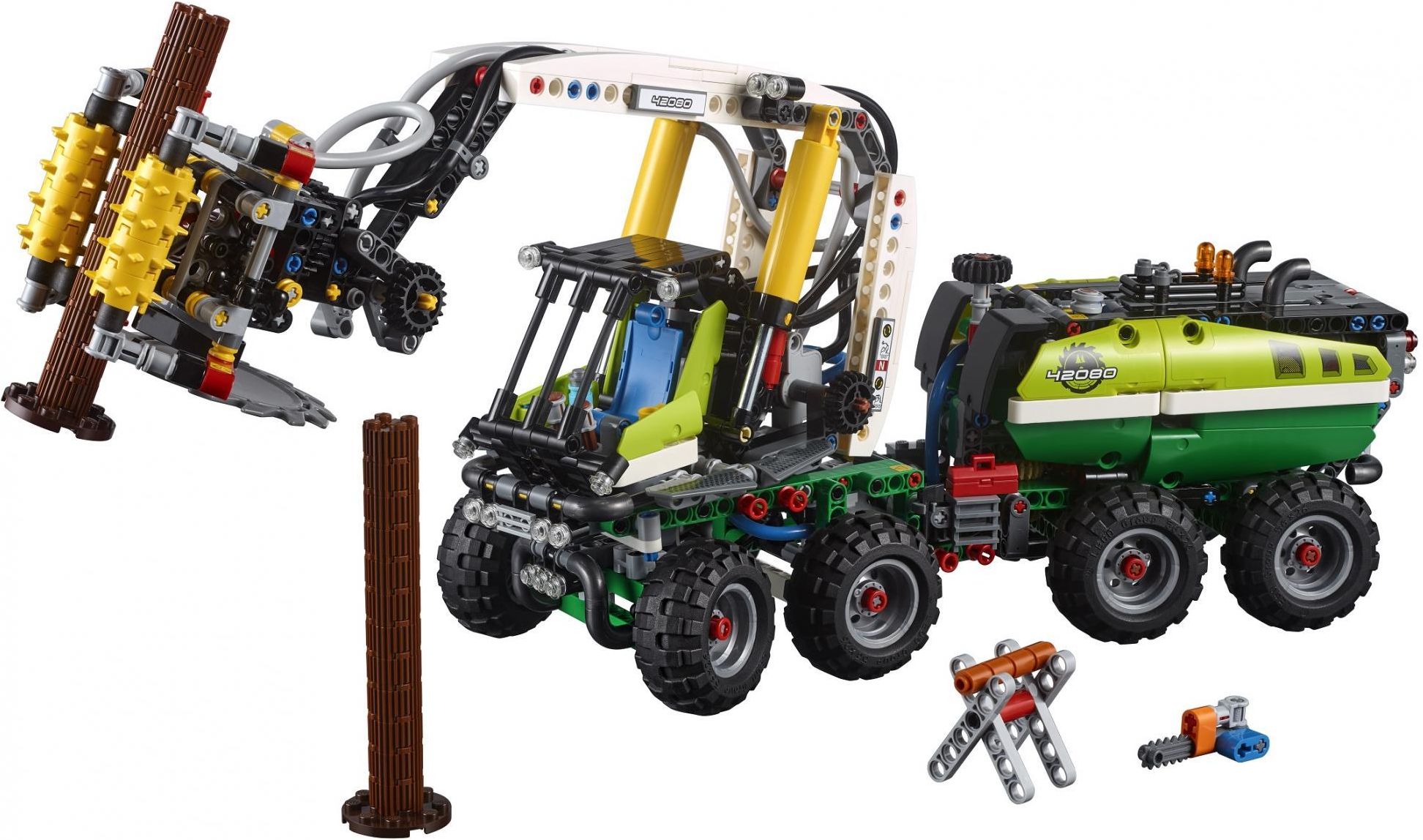 Klocki Lego Technic Maszyna Leśna 42080 Ceny I Opinie Ceneopl