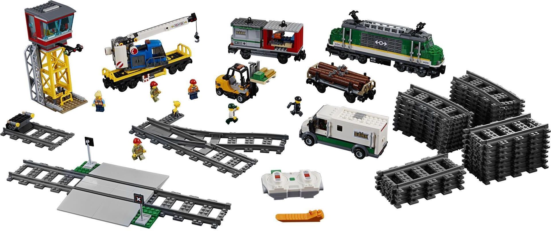 LEGO City 60198 Pociąg towarowy - zdjęcie 4 LEGO City 60198 Pociąg towarowy