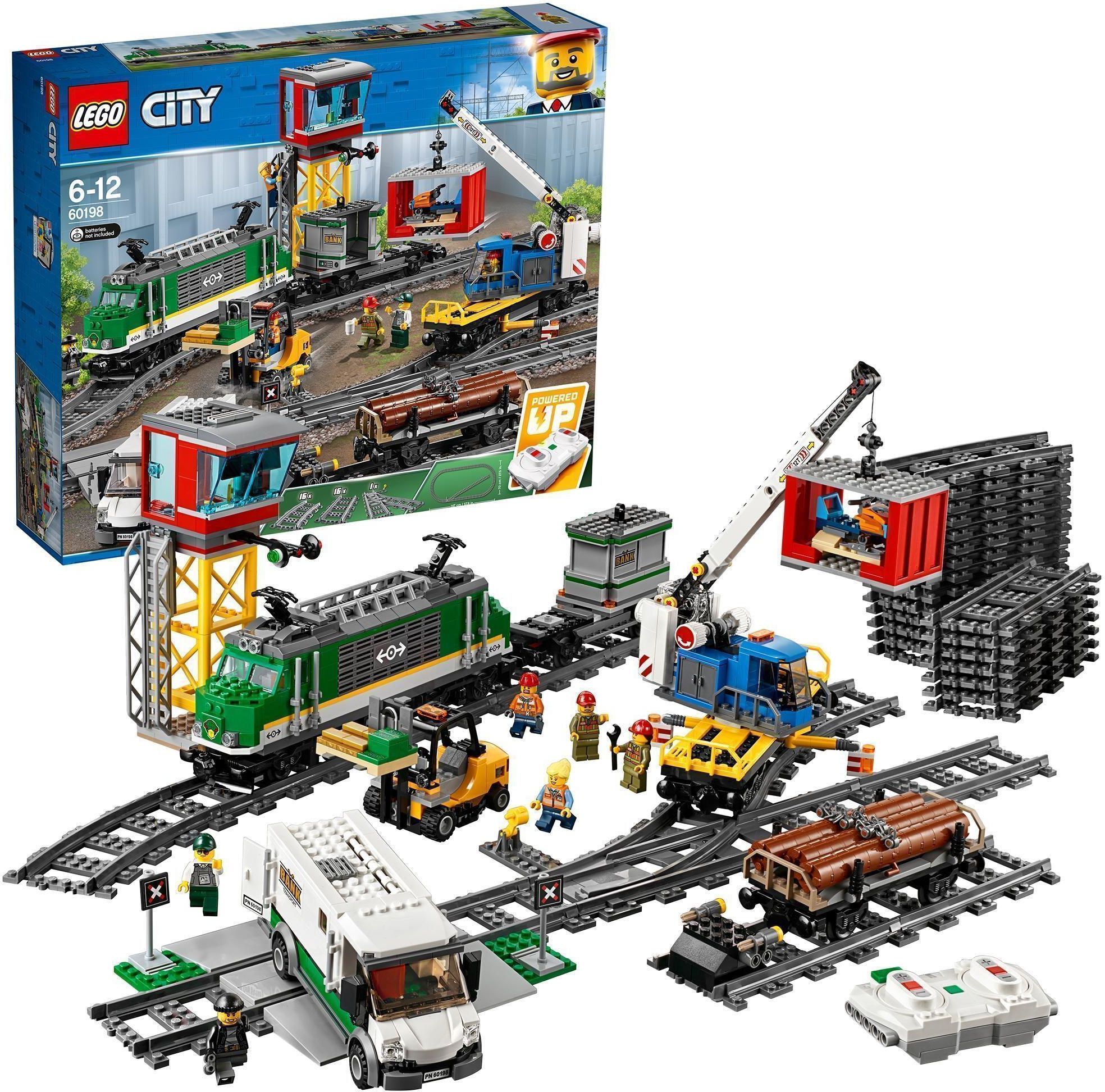 Klocki Lego City Pociąg Towarowy 60198 Ceny I Opinie Ceneopl