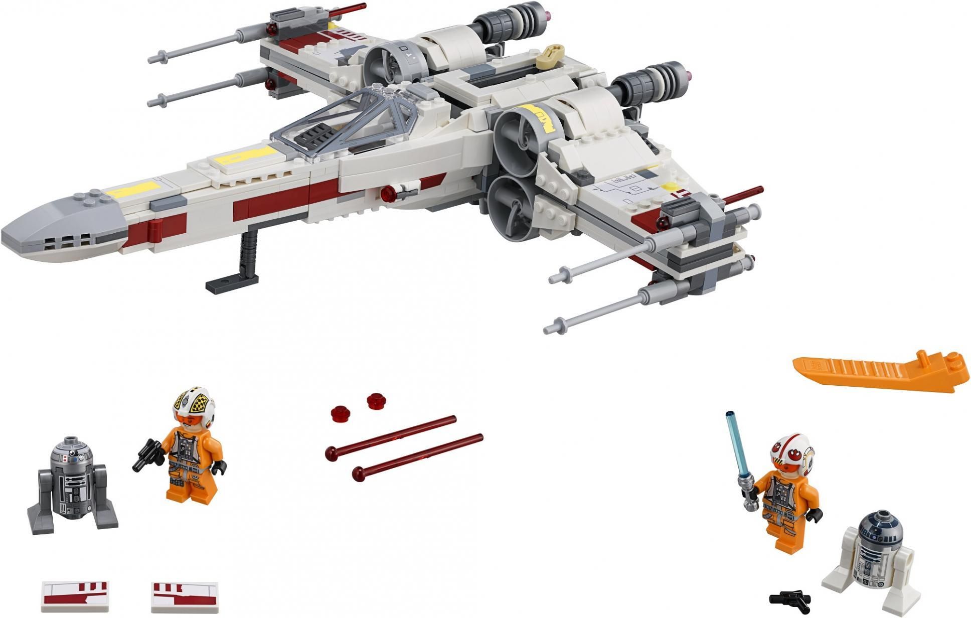 x wing starfighter lego set