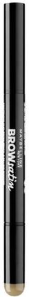 Maybelline New York Brow Satin Dwustronna kredka do brwi Dark Brown 0,71g