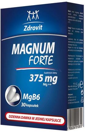 Zdrovit Magnum Forte 375mg 2x30 kaps
