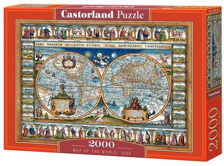 Castorland Puzzle 2000 Map Of The World