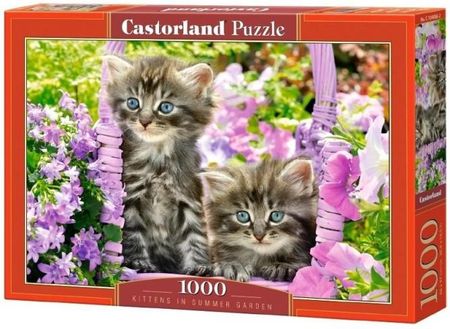 Castorland Puzzle 1000 Kittens In Summer Garden