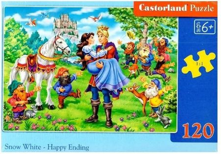 Castorland Puzzle 120 Snow White Happy Ending
