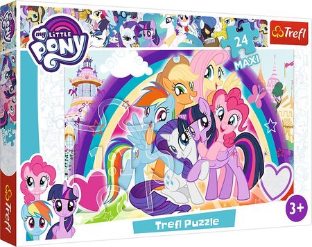 Trefl Puzzle 24el. My Little Pony Szczęśliwe Kucyki 14269