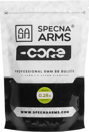 Specna Arms Kulki Asg Biodegradowalne Core 0,28 G 1000Szt (Spe-16-021022)