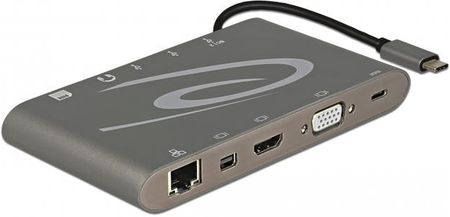 Delock Replikator Portów USB-C/Mic/Audio (87297)