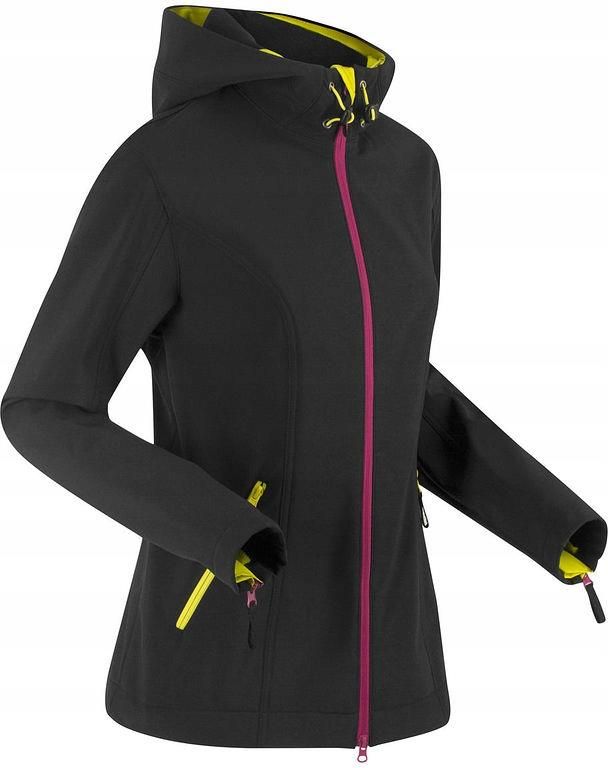 Kurtka softshell czarny 52 6XL 941631 bonprix Ceny i kurtka damska softshell 52