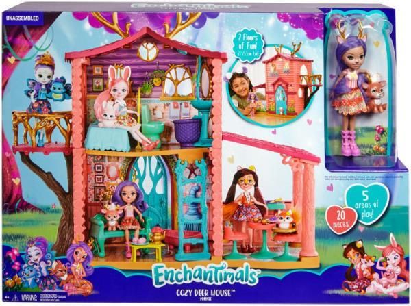 Mattel Enchantimals Domek jelonków Zestaw Frh50