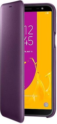Samsung Wallet Cover do Galaxy J6 Fioletowy (EF-WJ600CEEGWW)