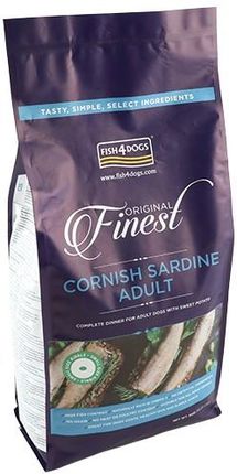 Fish4Dogs Finest Sardine Adult Małe Rasy 6+6Kg