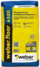 Zdjęcie Weber Floor 4320 Samopoziomujący Podkład Podłogowy 25kg 77F067731 - Ząbki