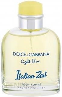 dolce gabbana light blue italian zest homme