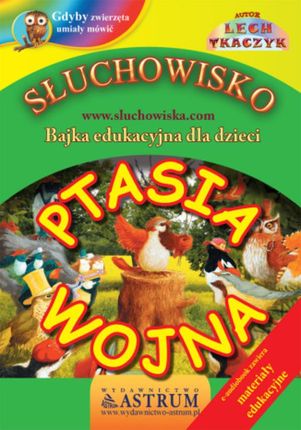 audiobook Ptasia wojna, bajka edukacyjna L.Tkaczyk
