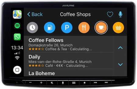 Alpine ILX-705D stacja multimedialna 2-DIN DAB+ Android Auto Apple