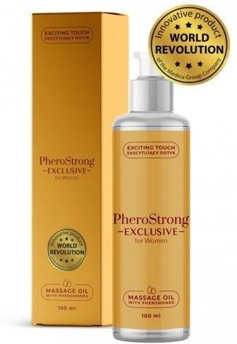 Huile De Massage Pherostrong Pour Femme - 100 Ml - Marque Eros, Neuve