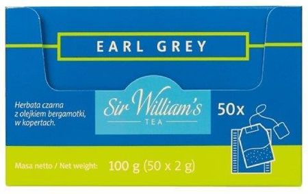 Sir Williams Tea Earl Grey Herbata 50 saszetek - zdjęcie 3