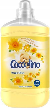 Coccolino Happy Yellow  Płyn Do Płukania 1,8L