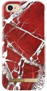 iDeal Fashion Case do iPhone 6/6s/7/8 Scarlet Red Marble (IEOID8SRM)