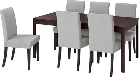 Ikea EKEDALEN HENRIKSDAL Stół i 6 krzeseł s39221307 - Opinie i 