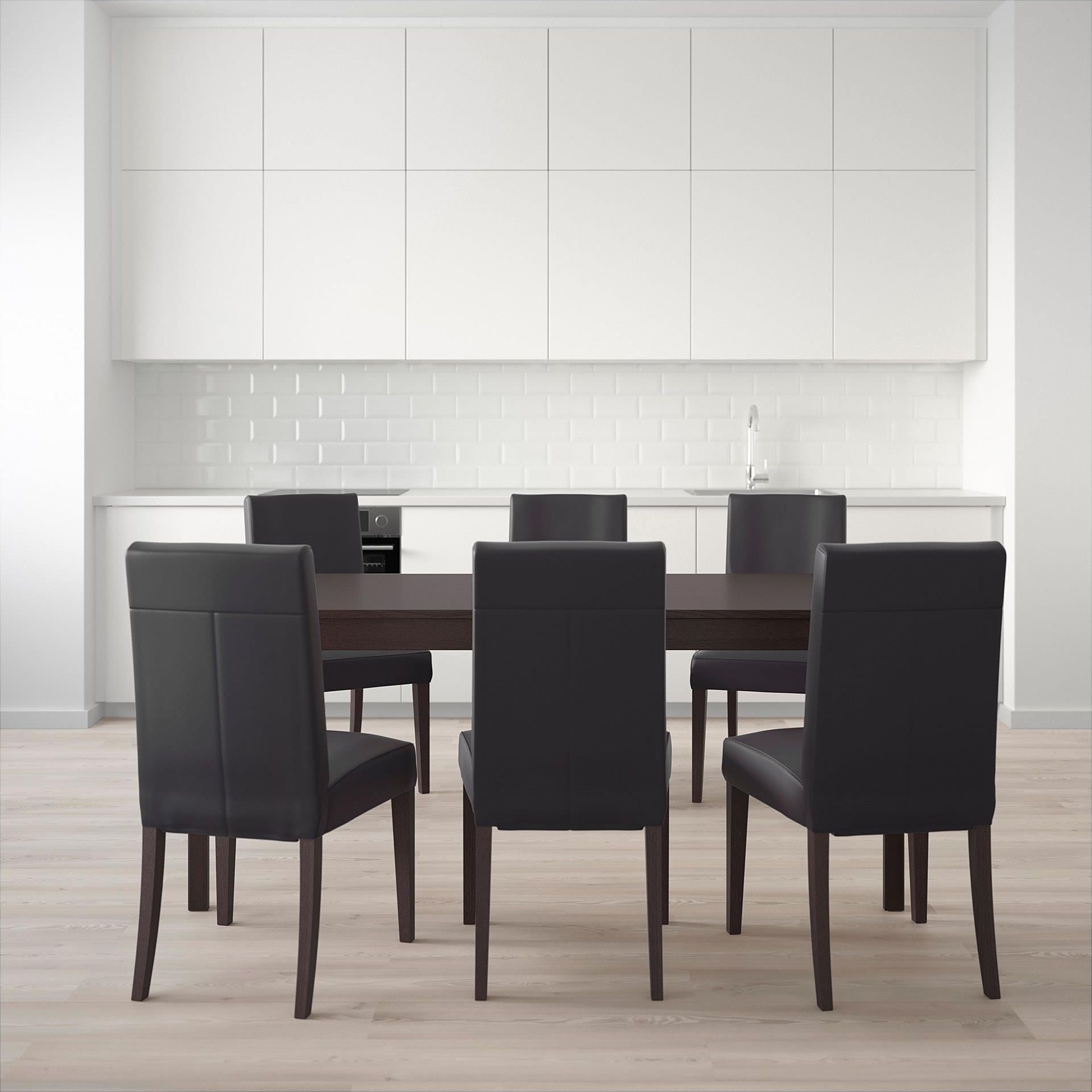 Ikea EKEDALEN HENRIKSDAL Stół i 6 krzeseł s69221320 - Opinie i 