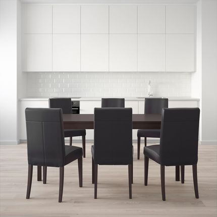 Ikea EKEDALEN HENRIKSDAL Stół i 6 krzeseł s69221320 - Opinie i 