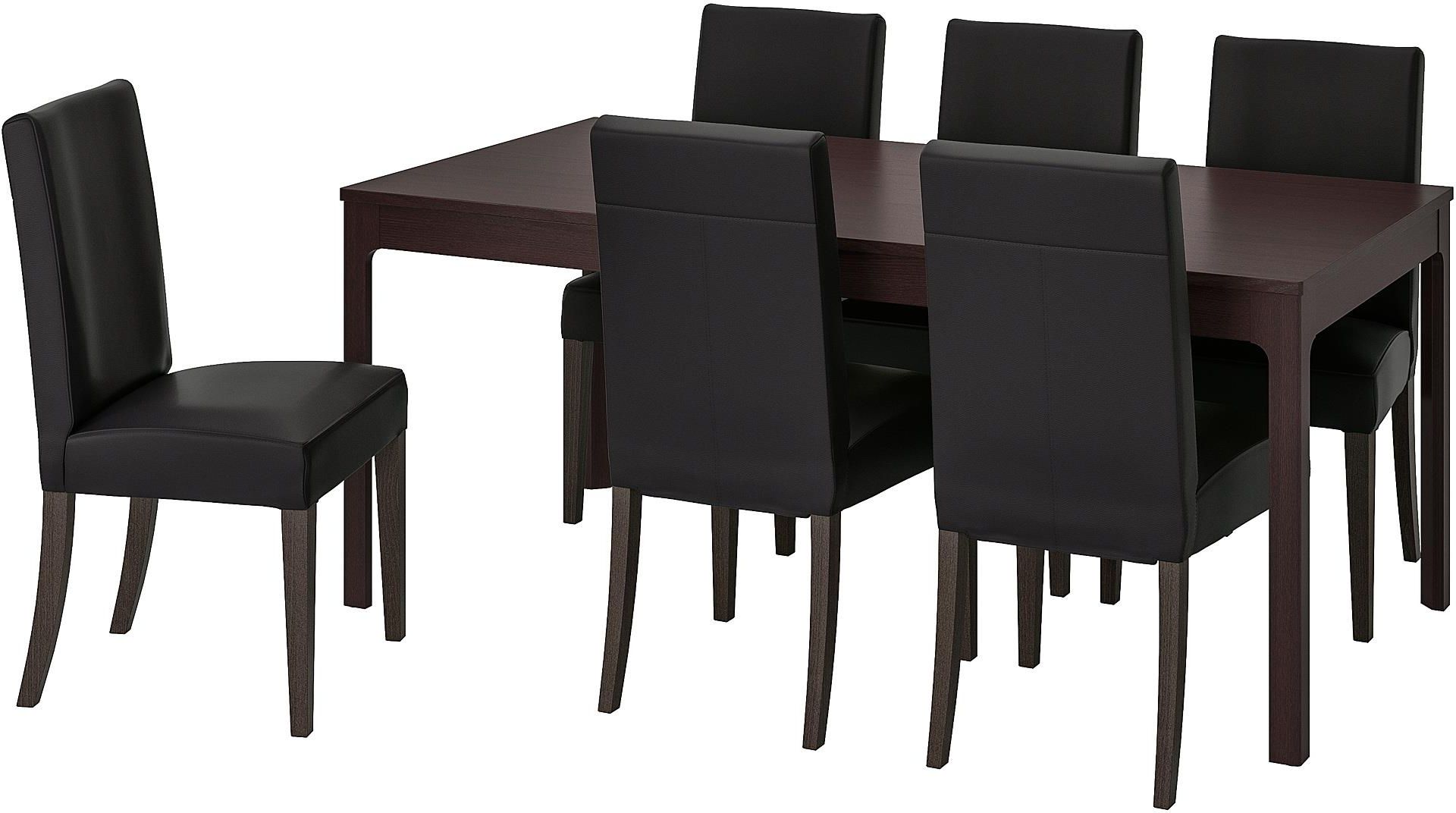 Ikea EKEDALEN HENRIKSDAL Stół i 6 krzeseł s69221320 - Opinie i 