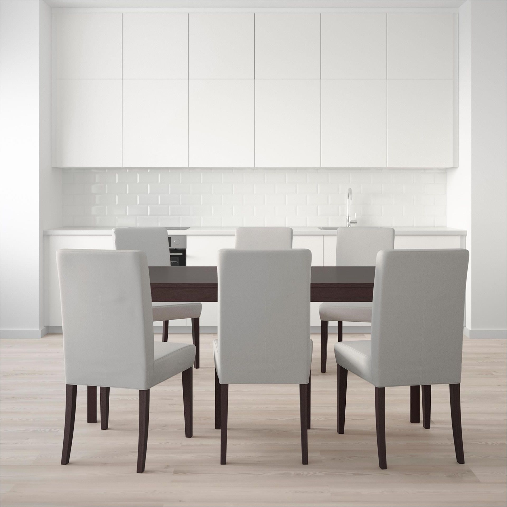 Ikea EKEDALEN HENRIKSDAL Stół i 6 krzeseł s49229261 - Opinie i 