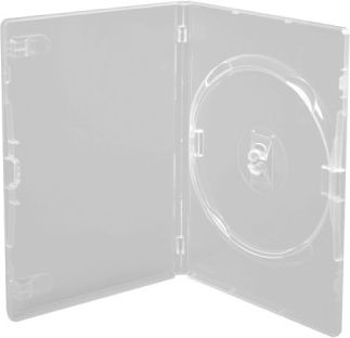 PUDEŁKO DVD 14MM AMARAY 1 CLEAR WITH CLIP
