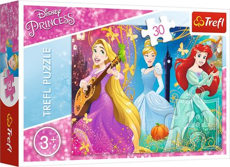Trefl Puzzle 30el. Disney Princess Zaczarowana Melodia 18234