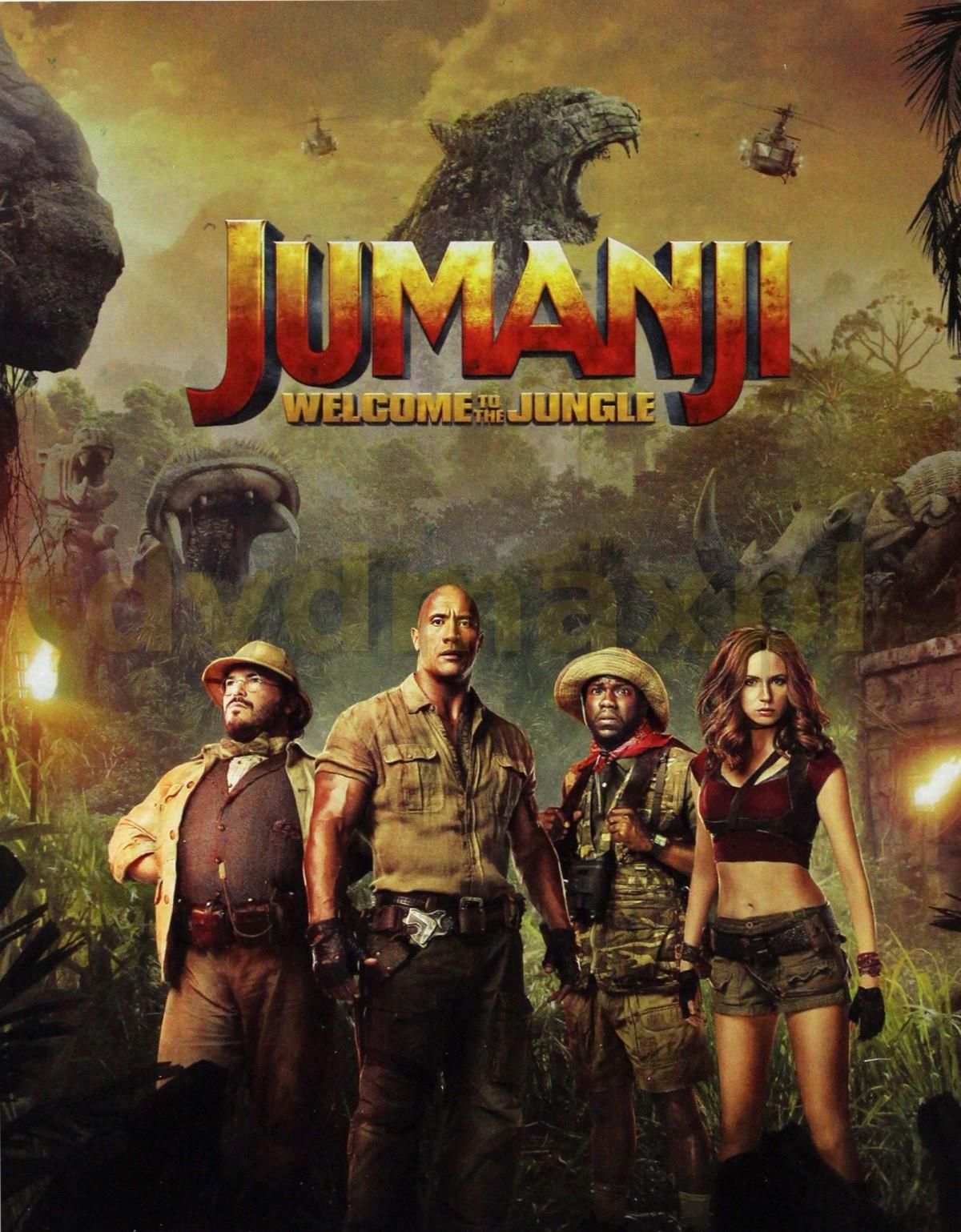 Film Blu-ray Jumanji: Welcome To The Jungle (steelbook) [Blu-Ray ...