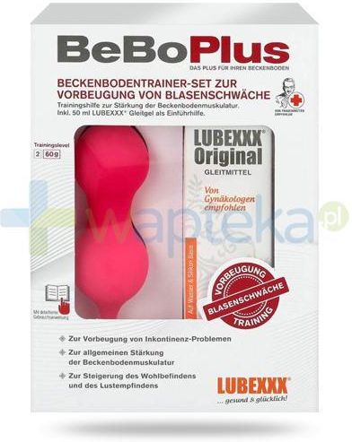 penisring müller Lubexxx BeBo Plus, Lubexxx Original Lubrykant żel nawilżający 50 ml +  ciężarek dopochwowy 60 g - ceny i opinie