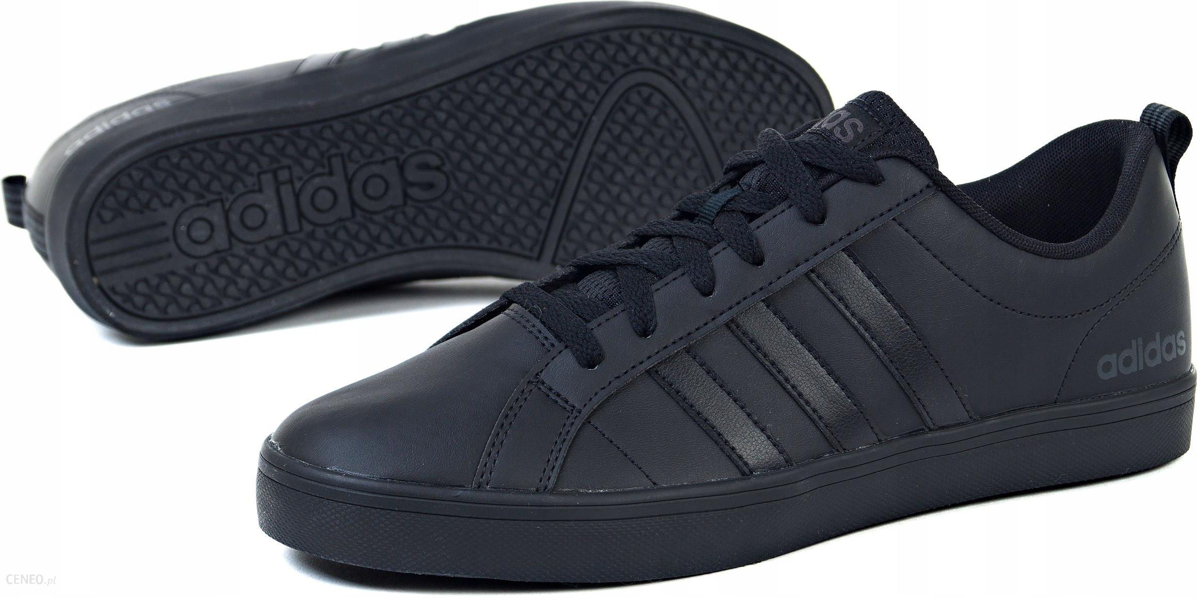 adidas NEO Pace VS Mens Black Trainers Lace Up Basketball Sports Shoes ...