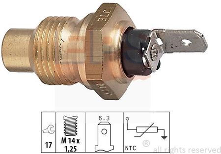 FACET CZUJNIK TEMP.WODY CI/FI/PE/TA 1.830.007