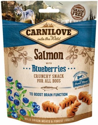 Carnilove Crunchy Snack Salmon With Blueberries 200G
