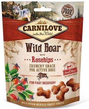 Carnilove Dog Snack Crunchy Wild Boar & Rosehips 200G