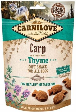 Carnilove Semi Moist Snack Carp & Thyme 200G