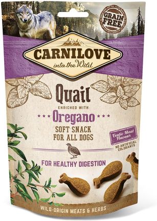 Carnilove Semi Moist Snack Quail & Oregano 200G