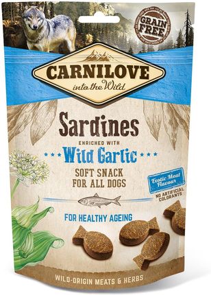 Carnilove Semi Moist Snack Sardines Enriched With Wild Garlic 200G