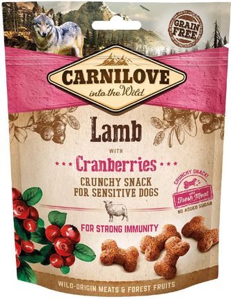 Carnilove Dog Snack Crunchy Lamb & Cranberries 200G