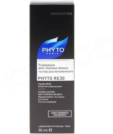 （新品・未開封）PHYTO RE30 トリートメント 50ml ＜頭皮ケア＞ PHYTO RE30 kuracja przeciw siwym włosom 50ml - Opinie i ceny