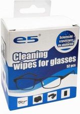 Zdjęcie E5 Chusteczki do czyszczenia okularów 52 szt. (RE02551) - Tychowo