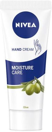 Nivea Hand Cream Moisture Care. Krem do rąk z oliwą z oliwek 75 ml