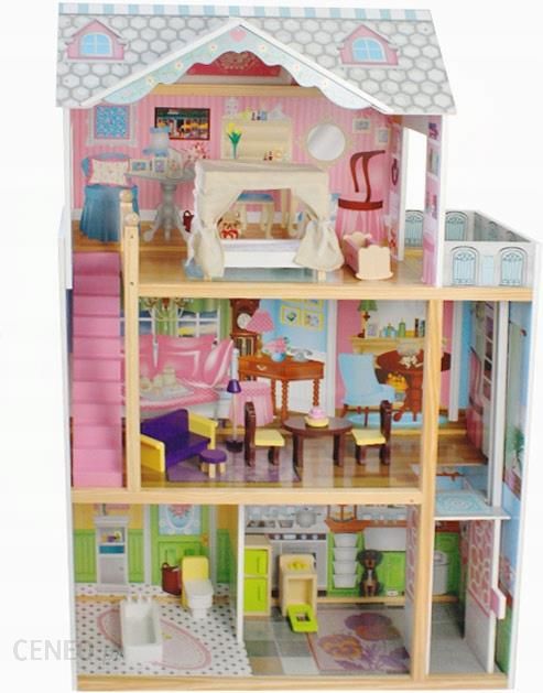 Wooden Toys Drewniany Domek Dla Lalek Barbie Lena A247 Ceny I Opinie Ceneo Pl