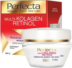 Perfecta Multikolagen Retinol Silna redukcja zmarszczek krem do twarzy 40+ na dzień i noc 50ml